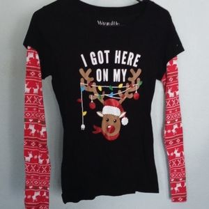 Long sleeve Christmas tee